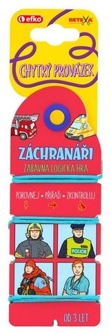 BETEXA Chytrý provázek Záchranáři - výuková hra