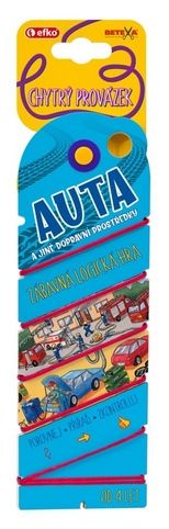 BETEXA Chytrý provázek Auta - výuková hra