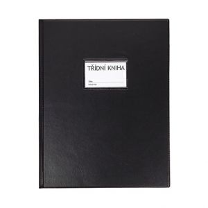 Desky na třídní knihu A4 okénko - černá