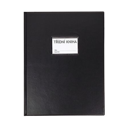 Desky na třídní knihu A4 okénko - černá 