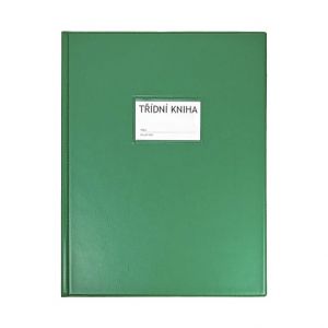 Desky na třídní knihu A4 okénko - zelená fresch