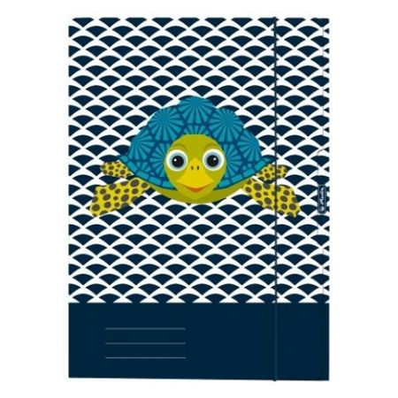 Desky s gumou A4, Želva, Cute animals