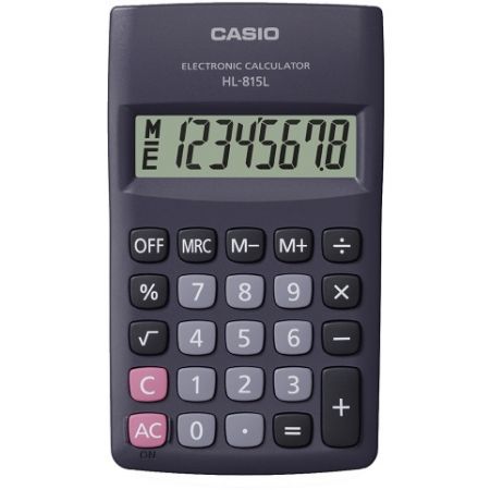 CASIO Kalkulačka kapesní HL 815L BK