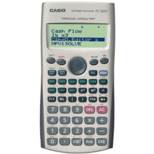 CASIO Kalkulačka finanční FC 100 V