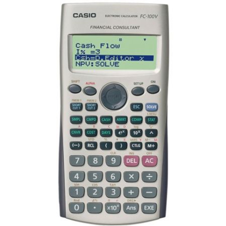 CASIO Kalkulačka finanční FC 100 V