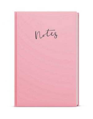 Notes linkovaný - A5 - Pastelo - růžová / BPL1-51 / Baloušek tisk