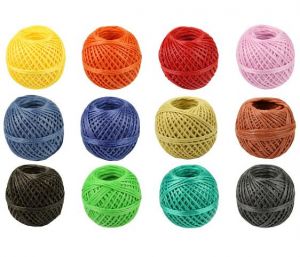 Motouz polypropylenový 50g, průměr 2mm, návin 62m, mix