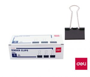 Binder clip 32mm, 12ks DELI EZ63