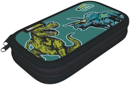 Penál 2 patra prázdný Dino Cool 22949799