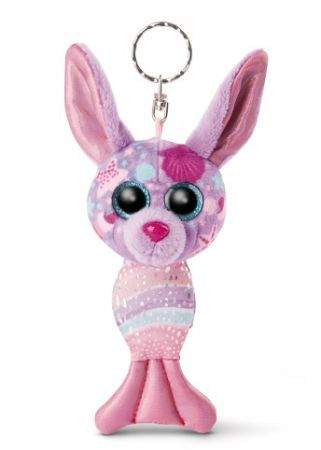 Plyšový přívěsek na klíče mořská víla králíček Shellina 12 c