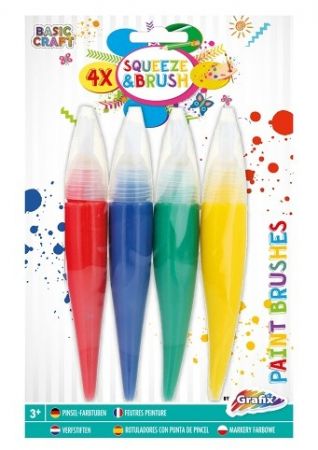 Malířské štětce barvící