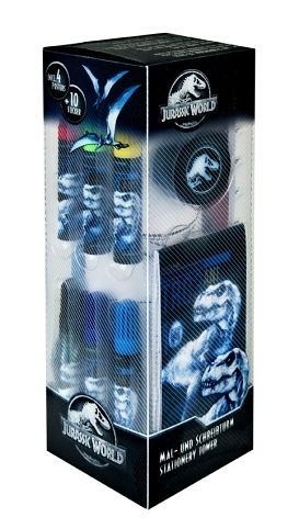 Školní potřeby Tower Jurský svět 35 ks