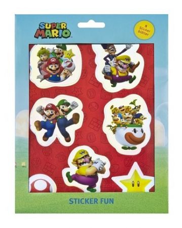 Samolepky Sada fun Super Mario