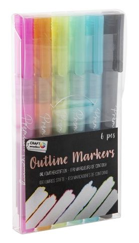 Obrysové fixy 13,5x1,1 cm