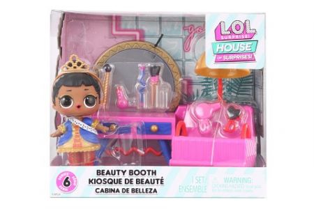 L.O.L. Surprise! Nábytek s panenkou, série 6 - Salón krásy & Her