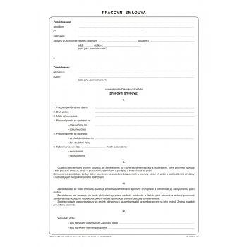 Pracovní smlouva A4
