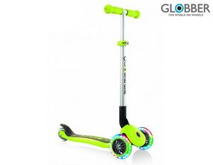 Globber Koloběžka Primo Foldable Lights Lime Green