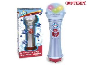 Hlasový mikrofon s funkcí nahrávání 7,2 x 7,2 x 21 cm