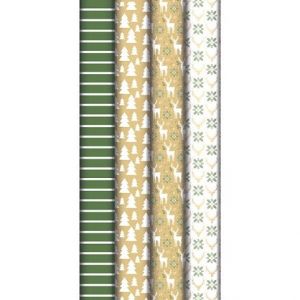 Balící papír v roli CF, Raw Kraft Lovely Home G, 2x0,7m