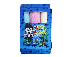 Chodníkové křídy 3ks. barevné