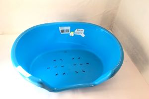 VÝPRODEJ z 259,-Pelíšek plast 38cm -sv.modrý/VÝPRODEJ z 125,-