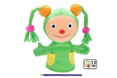 Maňásek Fanynka plyšová 25cm 12m+ v sáčku