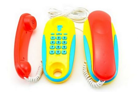 Telefony pokoj-pokoj na baterie 2ks