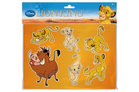 LENA Disney Lví král,kreslící šablony
