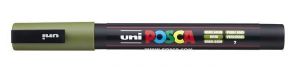 Akrylový popisovač "Posca PC-3M", khaki, 0,9-1,3 mm, UNI