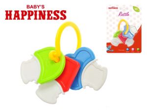 Chrastítko klíče 14cm Babyś Happiness 