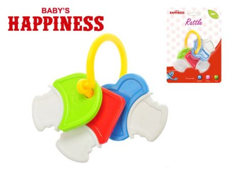 Chrastítko klíče 14cm Babyś Happiness 