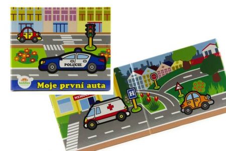 Knížka Leporelo - Moje první auta