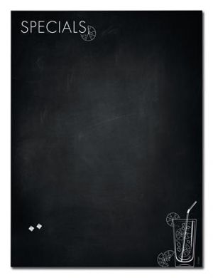 Magnetická skleněná tabule "Artverum®", happy hour, 90 x 120 x 1,8 cm, SIGEL GL276