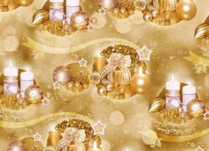 Balící papír vánoční role klasik 5x100x70 (V245)