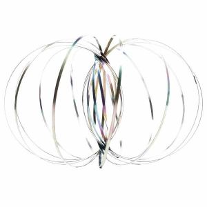 Kruhy/pružina magická 13cm duhová