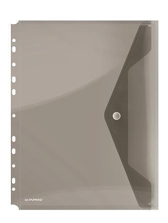 Spisové desky s drukem s děrováním kouřová A4