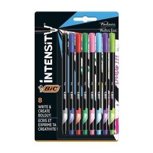 Fineliner, 0,4 mm, BIC &quot;Intensity&quot;, assorted colours