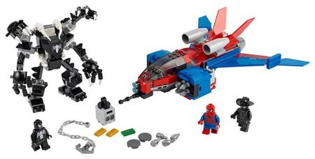 Lego Super Heroes 76150 Spiderjet vs. Venomův robot