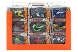 Kovový model 9 druhů