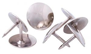 Připínáčky 100 ks niklové