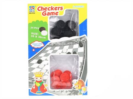 Hra dáma 35x30cm 24 kamenů