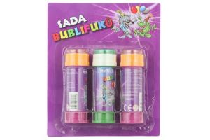 Sada 3 bublifuků
