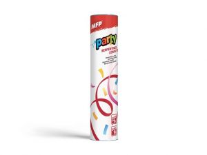 Serpentýny + konfety tuba 25cm