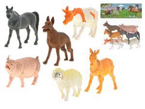 Zvířátka farma 14-14cm 6ks v sáčku