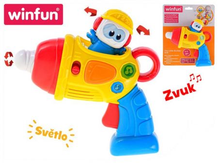 rtačka 17cm pohyblivé části na baterie 