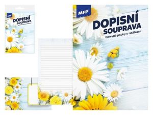 Dopisní papír lux 5+10 květy