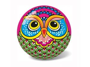 Míč obličej sova, 23 cm