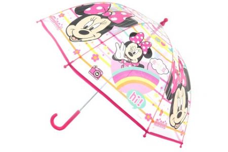 Deštník Minnie průhledný