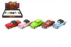 Auto veterán kov 8cm na zpětné natažení, 7 variant