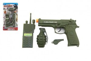 Vojenská/policejní sada plast